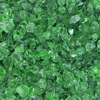 💎 หลิวหลี สีเขียว หยาบLiu Li 琉璃 100 g.แก้วหลิวหลี แก้วมงคล หินนำโชค เศษหิน เศษพลอยหินใส่กระบองเพชรหิน พร็อพถ่ายรูป