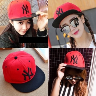 Cap_NY หมวกเบสบอล หมวกฮิปฮอป Hiphop ราคาถูก พร้อมส่ง