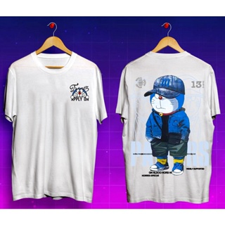 เสื้อยืดผ้าฝ้ายเสื้อยืดแฟชั่นใหม่ปี 2022 เสื้อยืดพิมพ์ลายเสื้อโดเรม่อน Doraemon New’s Collection
