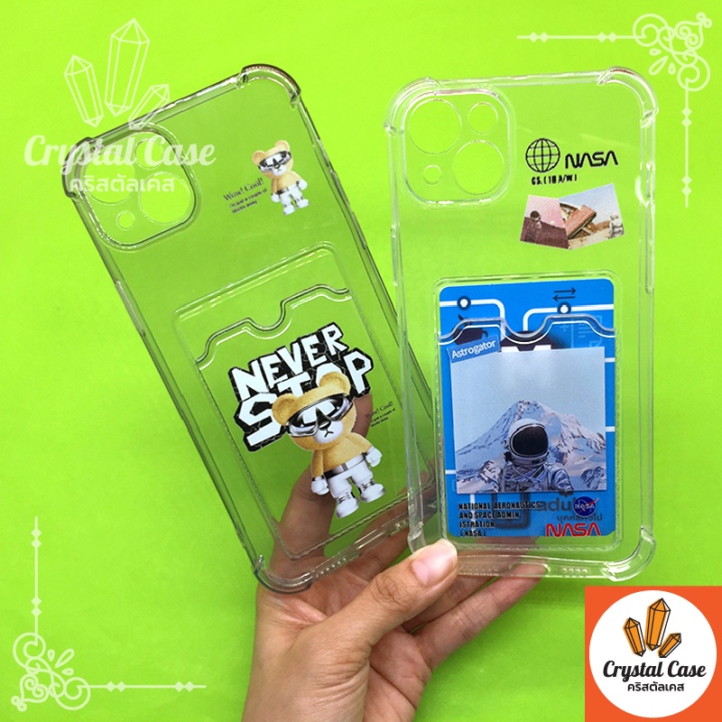 เคสนิ่มใสมุมกันกระแทกกันกล้อง-oppo-a5-2020-a15-a16-reno6z-reno7z-tpu-ด้านหลังมีช่องใส่การ์ด-เคสมือถือกันกล้อง