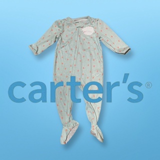 Carter ชุดรอมเปอร์ ชุดนอน จั๊มสูท แขนยาว ผ้าฟลีซ ลายการ์ตูนน่ารัก 18ด-24ด ใหม่