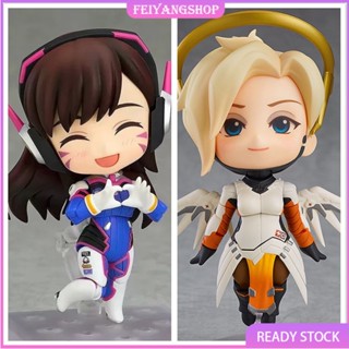 เวอร์ชั่น Q OW Nendoroid 790#  Angela Ziegler (เมอซี่) 847#รุ่น. D.va Overwatch โมเดลฟิกเกอร์แอคชั่น