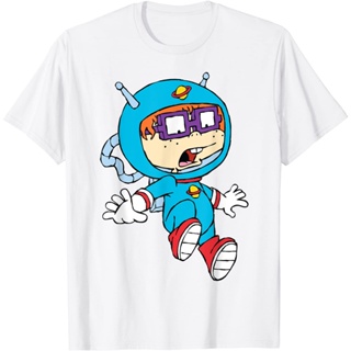 Adult Chucky Floating In Space With Spacesuit T-Shirt - Mens T-Shirts