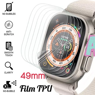 ภาพขนาดย่อของภาพหน้าปกสินค้าฟิล์ม TPU สำหรับ A//pple Watch ultra 49MM สำหรับ iWatch Series ultra ฟิล์มนาฬิกา 49มม ฟิล์มสําหรับเเอเปิ้ลวอช จากร้าน umeshop บน Shopee
