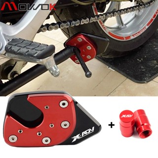 MOW สำหรับ Honda X ADV XADV 750 XADV750 2017-2020 2019 2018ขาตั้ง CNC Kickstand ขยาย Pad ยงาวา