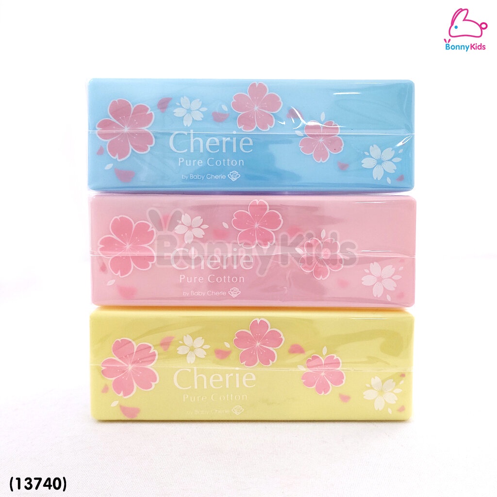 13740-cherie-เชอร์รี่-cherie-pure-cotton-3in1-เซ็ตกล่องอเนกประสงค์-3-ช่อง-คละสี