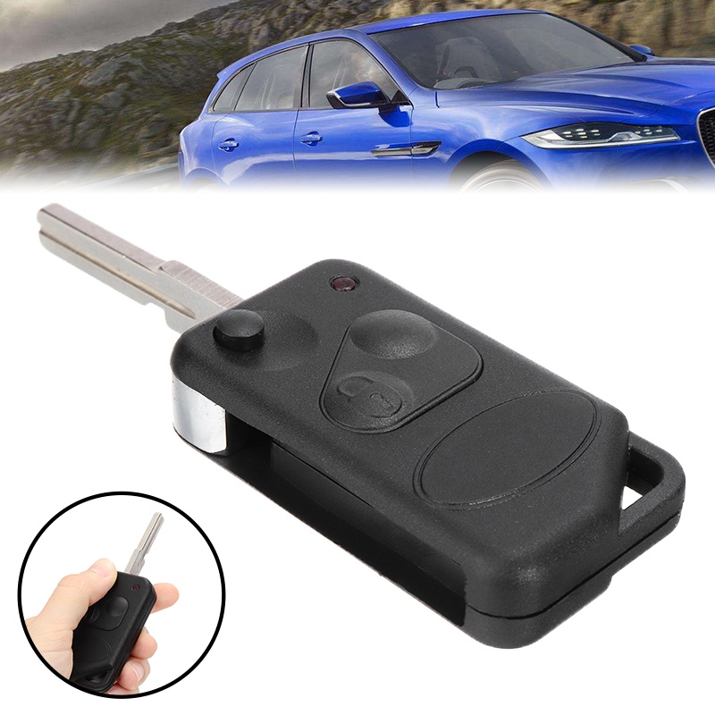 Fit สําหรับ Land/Range Rover P38 เปลี่ยน 2 ปุ่ม Key Remote Case FOB ...