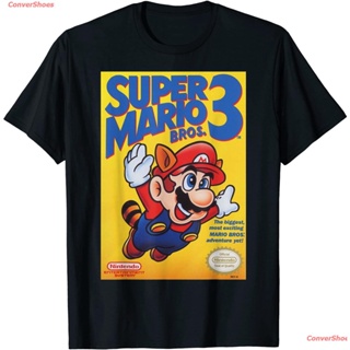 เกาหลีการ์ตูนเสื้อยืดกีฬา Super Mario Bros 3 Flying Raccoon Mario Poster T-Shirt Popular T-shirts