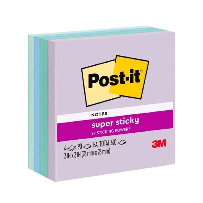 post-it-3m-super-stick-notes-รุ่น-blu-654-4ss-3x3