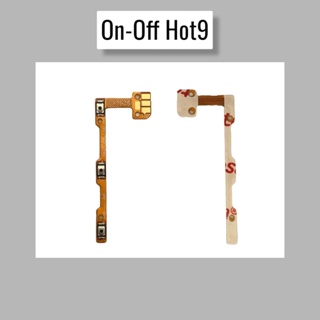 On-Off Hot9 แพรเปิด-ปิด Hot9 on-off Infinix Hot9 แพรสวิต ปิด-เปิด  สินค้าพร้อมส่ง