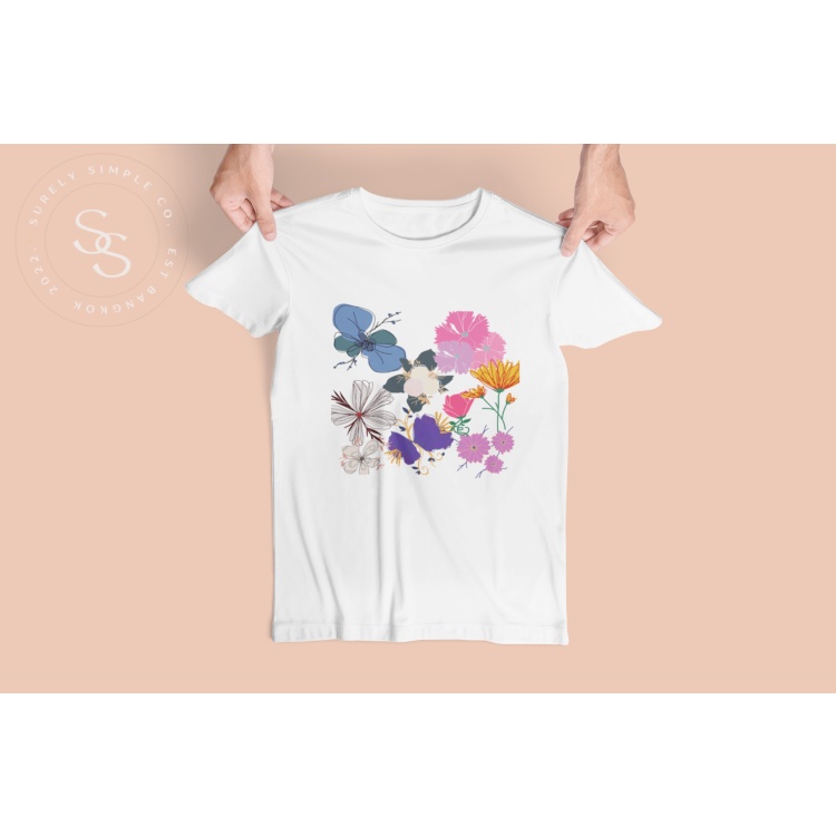 เสื้อยืดงานดีไซน์คุณภาพ (Surely Simple Co.) ปลีก-ส่ง ( Print on demand ...