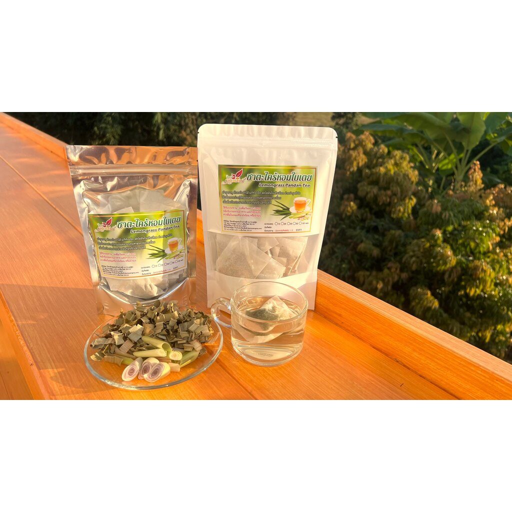 ชาตะไคร้ใบเตยหอม-ขนาดบรรจุ-15-ซองชา-lemongrass-tea-ออร์แกนิค-organic-100-เป็นสมุนไพรไทยชนิดหนึ่งที่นิยมนำมาประกอบอา
