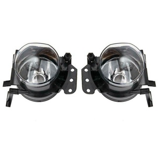 1Pair Car Front Bumper Fog Lights Assembly Driving Lamp Foglight 63177897187 63177897188 For-BMW E60 5 Series 2004-2008