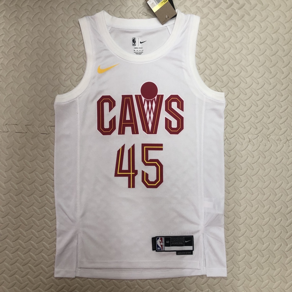 ซีซั่น 23 Cleveland Cavaliers Retro White No.45 Mitchell Shirt เสื้อ ...