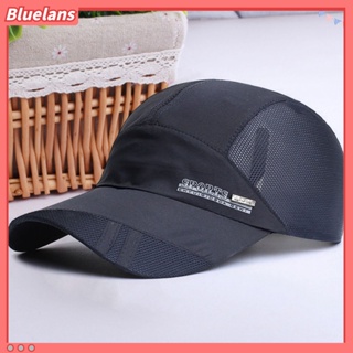 [Bluelans] หมวกเบสบอล ผ้าตาข่าย กลวง น้ําหนักเบา ป้องกันแดด แฟชั่นฤดูร้อน สําหรับผู้ชาย เหมาะกับการวิ่ง