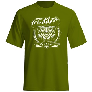 T-shirt  ใหม่ เสื้อยืดลําลอง แขนสั้น พิมพ์ลายการ์ตูนหมาป่า 2D ใส่สบาย แนวสตรีท แนวสตรีท แฟชั่นสําหรับผู้ชายS-5XL