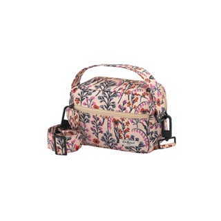 Cath Kidston The Heartly Cross Body Paper Pansies Small Peach