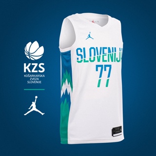 ทีมชาติที่ เลขที่. เสื้อกีฬาบาสเก็ตบอล ลาย Doncic 77 #77 เสื้อกั๊กบาสเก็ตบอล Au Version Hot Press