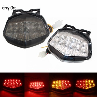 For KAWASAKI NINJA250 NINJA 250 NINJA 250R 2008-2012 Motorcycler Accessories Integrated LED Tail Light Turn signal Blink