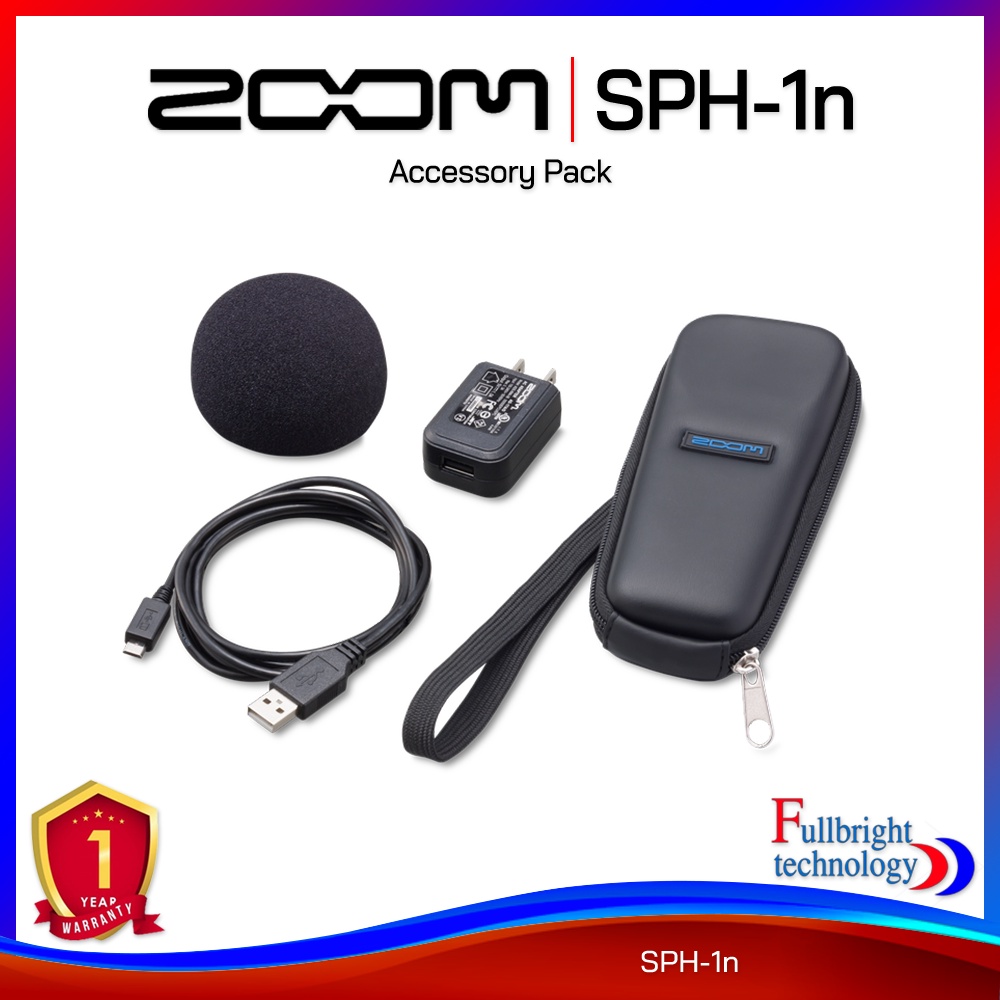 ราคาและรีวิวZoom SPH-1n Accessory Pack for H1n Handy Recorder ชุดอุปกรณ์สำหรับเครื่องบันทึกเสียงดิจิตอลรุ่น H1n รับประกันศูนย์ไทย