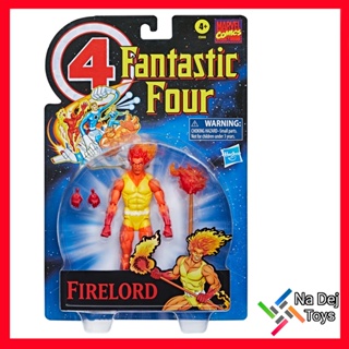 Marvel Legends Retro Fantastic Four Firelord 6" Figure มาร์เวล เลเจนด์ส เรโทร แฟนทาสติค โฟร์ ไฟร์ลอร์ด ขนาด 6 นิ้ว