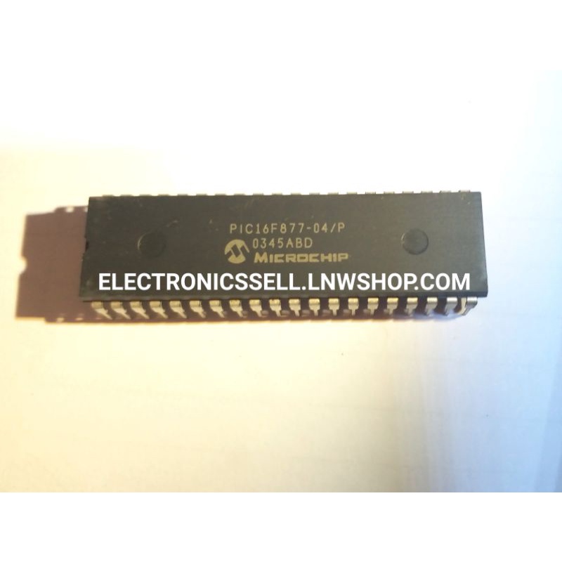 PIC16F877-04/P ไอซี IC PIC 16F877 - 04 /P ตัวถัง DIP-40 ขา 1pcs ยี่ห้อ ...
