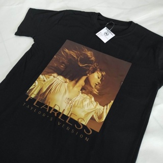 ราคาต่ำสุด!!Taylor Swift Fearless Taylor s Version T-Shirt fLqj S-3XL