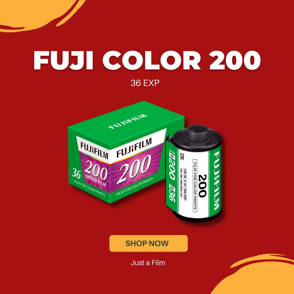 ภาพหน้าปกสินค้าฟิล์มสี Fuji Color 200 ฟิล์มสี 35mm ฟิล์ม 135 FujiFilm (11/2024)