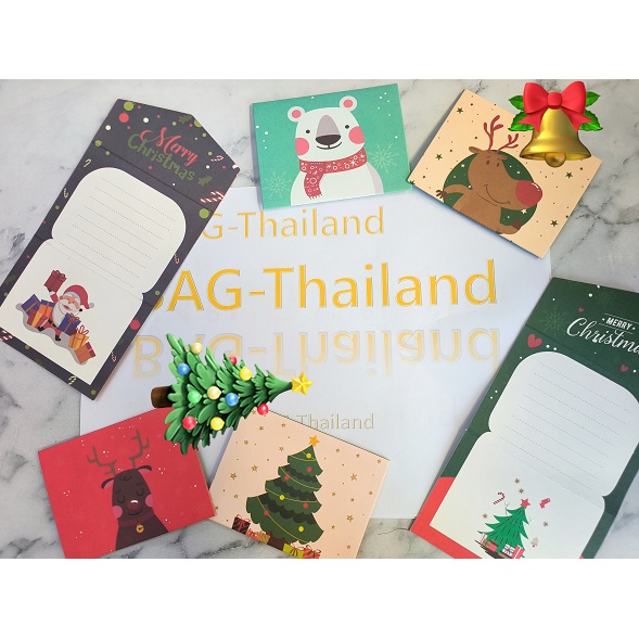 ภาพหน้าปกสินค้า︎ การ์ดอวยพร การ์ดวันเกิด การ์ดขอบคุณ การ์ดของขวัญ การ์ดปีใหม่ การ์ดคริสมาส DIY Invitation card จากร้าน bag.thailand บน Shopee
