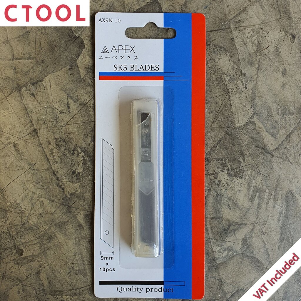 ใบคัตเตอร์ขนาดเล็ก-sk5-apex-ของแท้-authentic-small-knife-cutter-blade-ซีทูล-ctoolhardware
