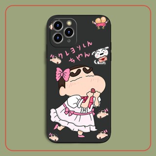 Crayon Shin-chan เคสไอโฟน iPhone 11 14 pro max 8 Plus case X Xr Xs Max Se 2020 cover เคส iPhone 13 12 pro max 7 Plus