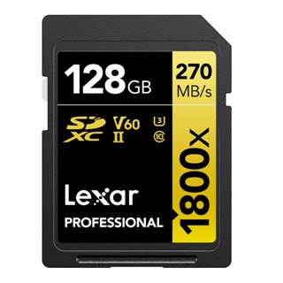 ภาพขนาดย่อของภาพหน้าปกสินค้าLexar 128GB SDXC Professional 1800x (270MB/s) จากร้าน legendthailand บน Shopee