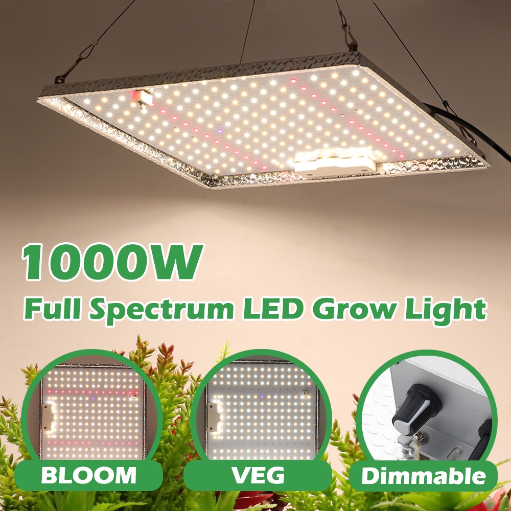 1000W Full Spectrum LED Grow Light Dimmable Phyto โคมไฟ LM281B Quantum