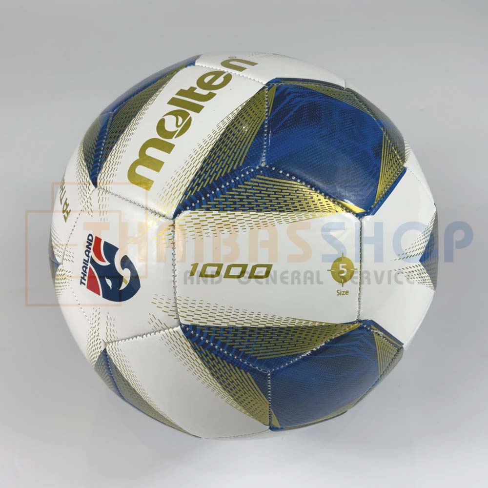 ภาพหน้าปกสินค้าลูกฟุตบอล เบอร์5 ลูกบอล molten F5A1000-TH / TL1 ลูกฟุตบอลหนังเย็บ เบอร์5 ลาย FA THAILAND ตระกูล F5A1000