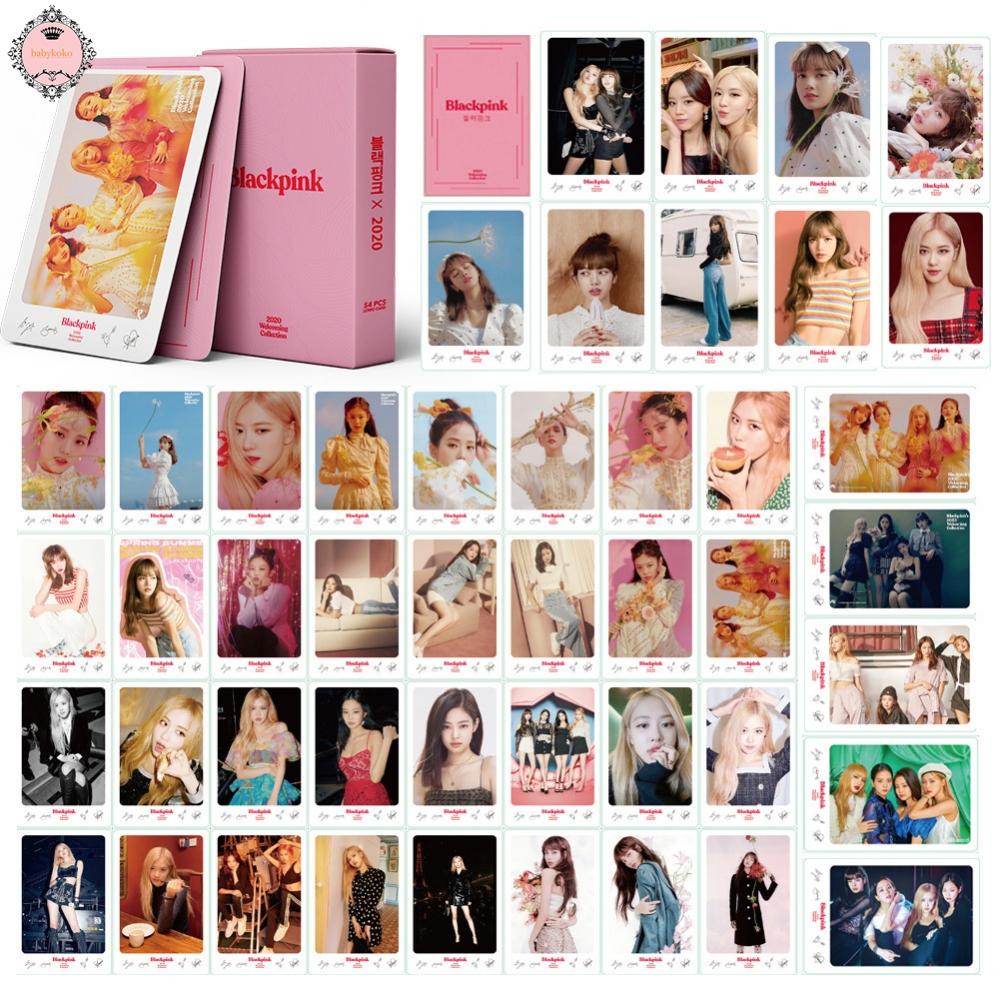 54pcs-blackpink-brand-new-jisoo-korean-lisa-lisa-solo-cards-lomo-the-album