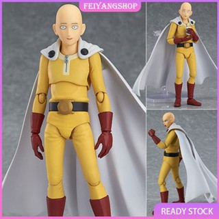 ฟิกเกอร์ Nendoroid Figma 310# โมเดลฟิกเกอร์ One Punch Man Saitama Teacher Bald Head ขยับได้ ของเล่นสําหรับเด็ก