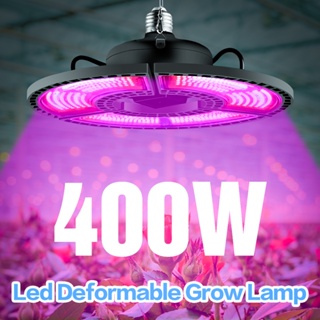 Deformation Growlight E27 โคมไฟ LED ฟูลสเปกตรัม 220V กันน้ํา UV 110V สําหรับปลูกพืชในร่ม เรือนกระจก