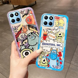 ขายดี เคสโทรศัพท์มือถือแบบใส กันกระแทก ลายการ์ตูนมอนสเตอร์น่ารัก แฟชั่น สําหรับ HONOR X6 X7 X8 5G X7 X8 5G 2022