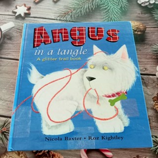 Angus in a tangle A glitter trail book มือสอง