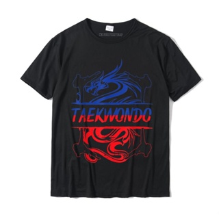 เสื้อ ยืด ผู้ชาย Taekwondo ejderha kore dövüş sanatları erkekler kadınlar hediye T-Shirt özel Tees erkekler için toptan