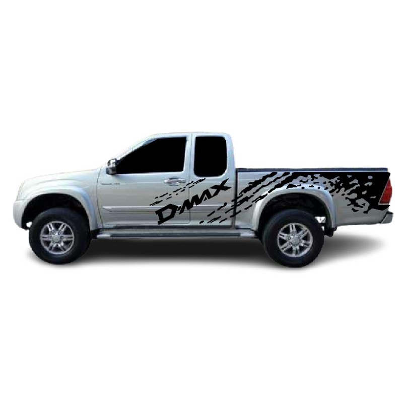 sticker-isuzu-d-max-สติ๊กเกอร์แต่งรถ-d-max-hi-lander-สติ๊กเกอร์ลายสาดโคลน-d-max-hi-lander