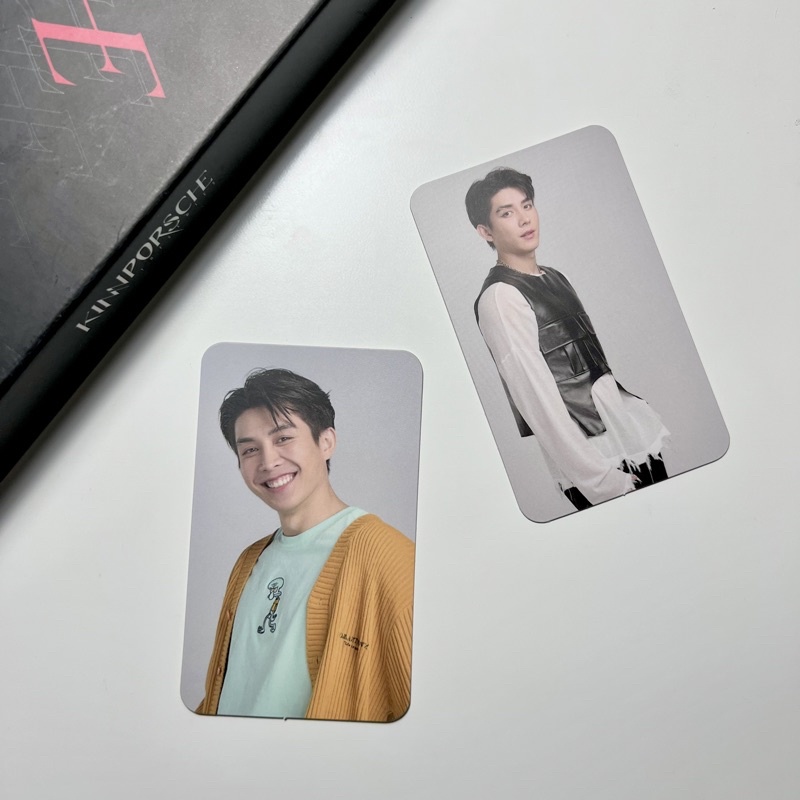 การ์ด lively cards กล่องแดง ดำ kinnporsche (ขายเป็นคู่) | Shopee Thailand