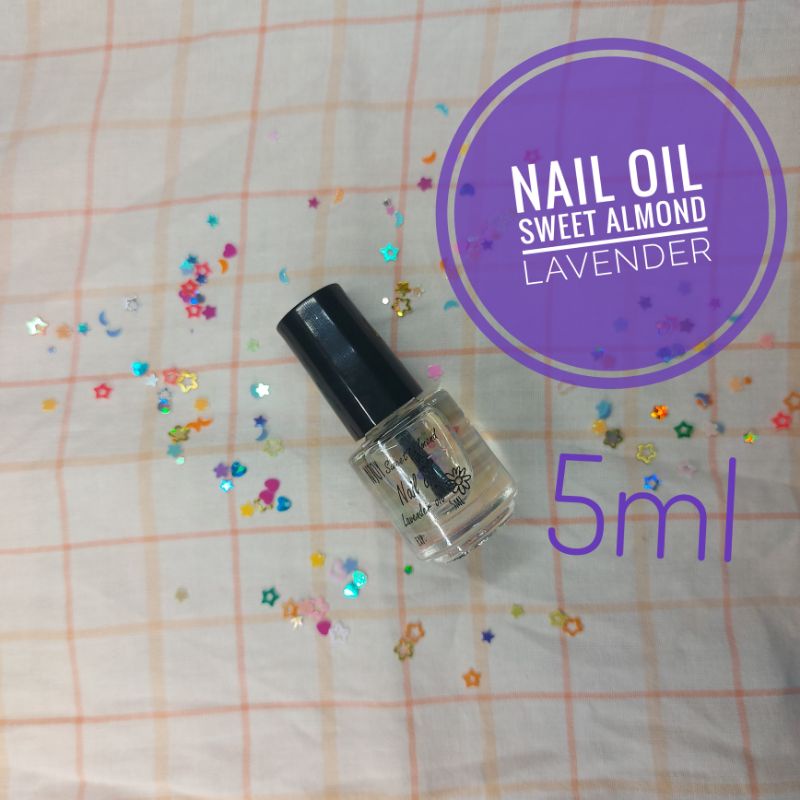 nail-oil-sweet-almon-น้ำมันบำรุงเล็บ-ไร้สารเคมี-สูตรน้ำมันอัลมอนด์-ผสมวิตามินอี-lmon-oil-lavender-oil