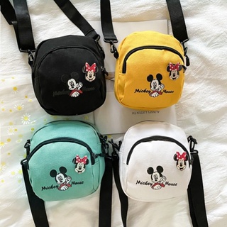 🔥【ส่งจากไทย】Mickey Minnie กระเป๋าสะพาย กระเป๋าสะพายข้าง กระเป๋าแฟชั่น กระเป๋าแฟชั่น BB00283