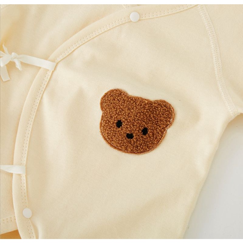 am-teddy-bear-ชุดเด็กแรกเกิด-บอดี้สูทมีสองแบบ-แบบคลุมเท้าและไม่คลุมเท้า