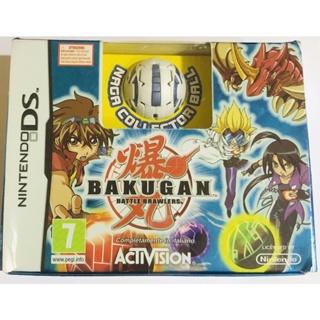 Bakugan Battle Brawlers NAGA Collectors Edition Nintendo DS 2009 With Manual  #บาคุกัน
