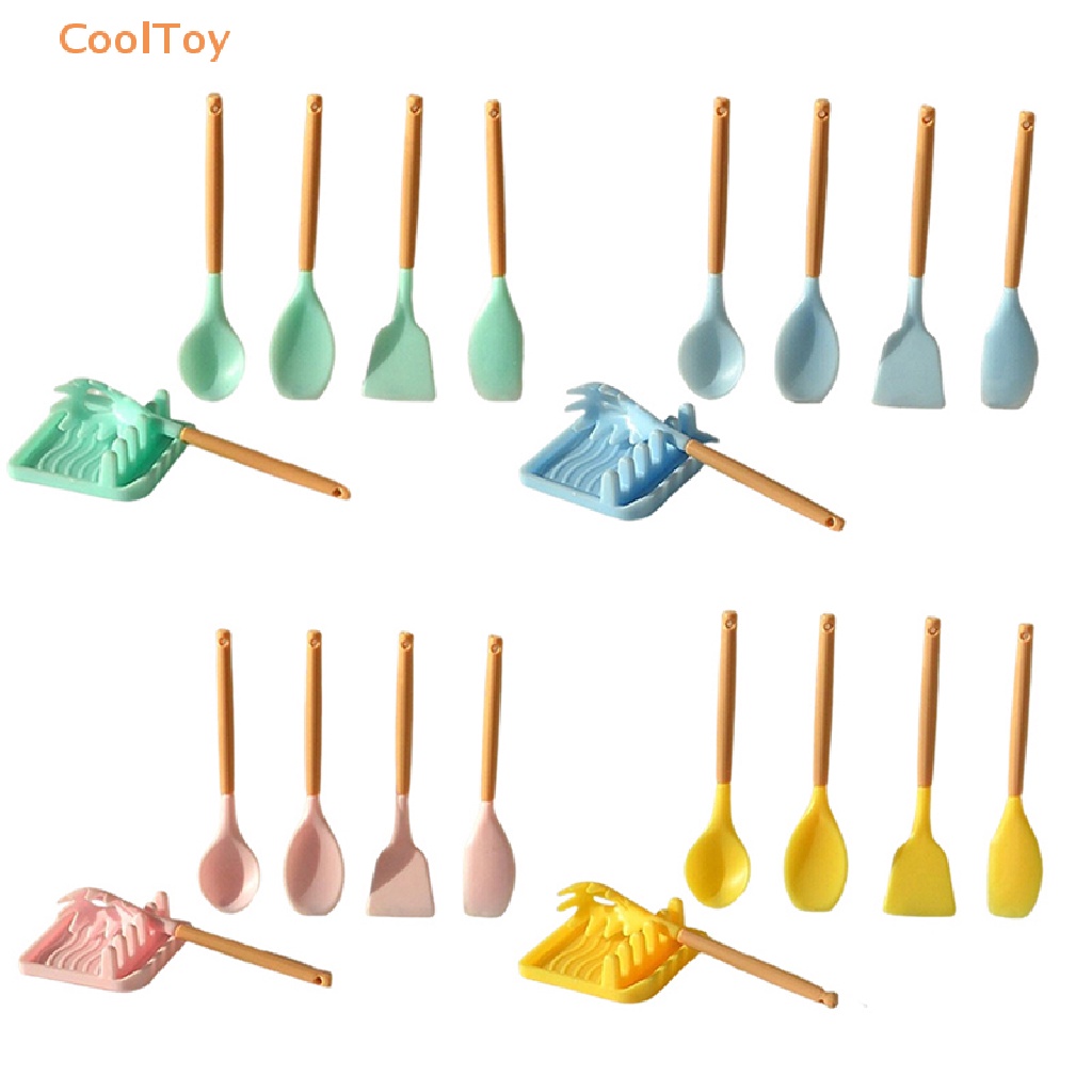 cooltoy-ไม้พาย-ช้อน-พลั่ว-ปาดน้ํา-ขนาดเล็ก-1-6-สําหรับตกแต่งบ้านตุ๊กตา-ห้องครัว-1-ชุด