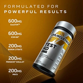MuscleTech, Test HD, Elite & Thermo, Alpha Test