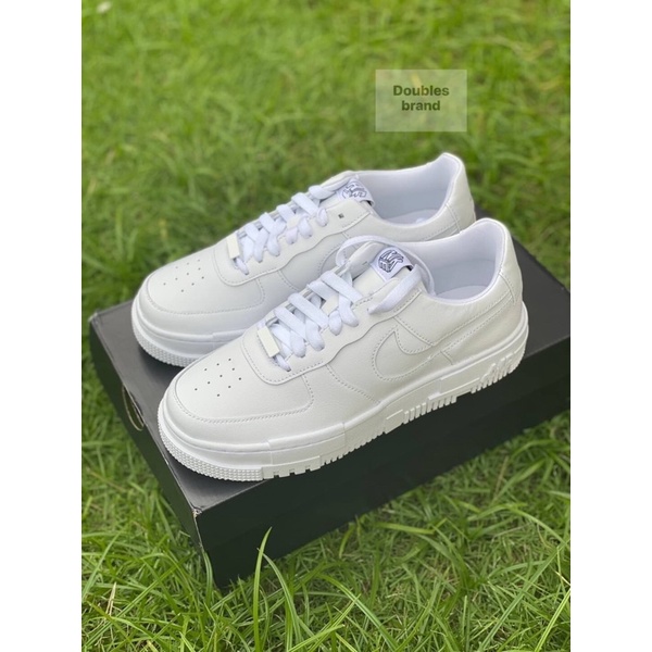 สอบถามก่อนนะคะ-nike-airforce-white-pixel-พร้อมส่ง-ของแท้