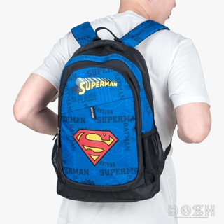 DOSH BAGS SUPPERMAN กระเป๋าเป้สะพายหลัง EJBAB5005-BU